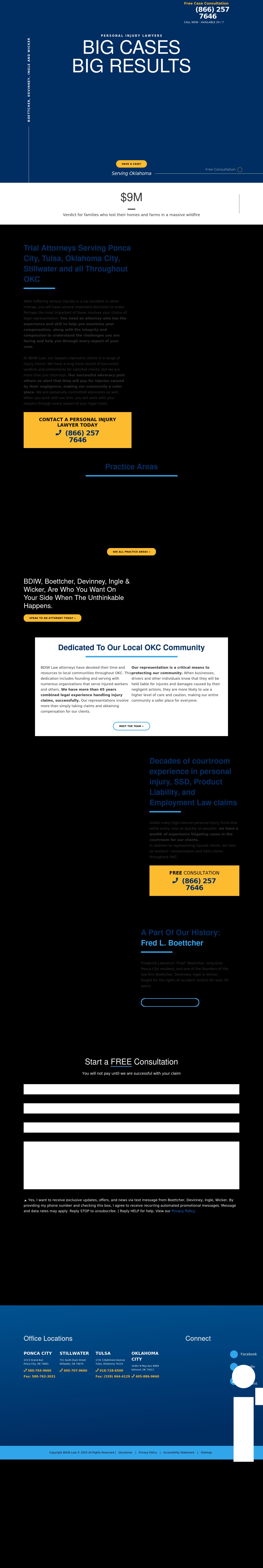 Fred Boettcher Law Group - Ponca City OK Lawyers