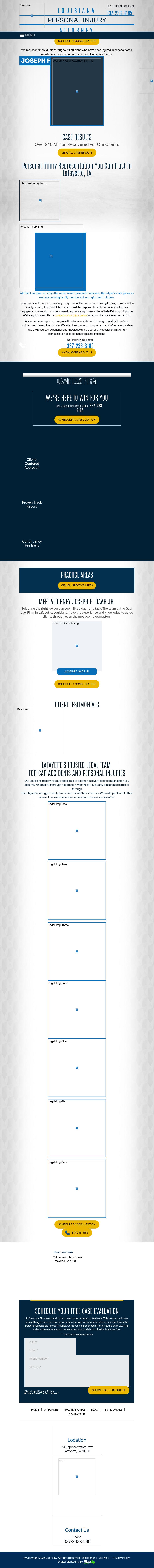 Gaar Law Firm - Lafayette LA Lawyers