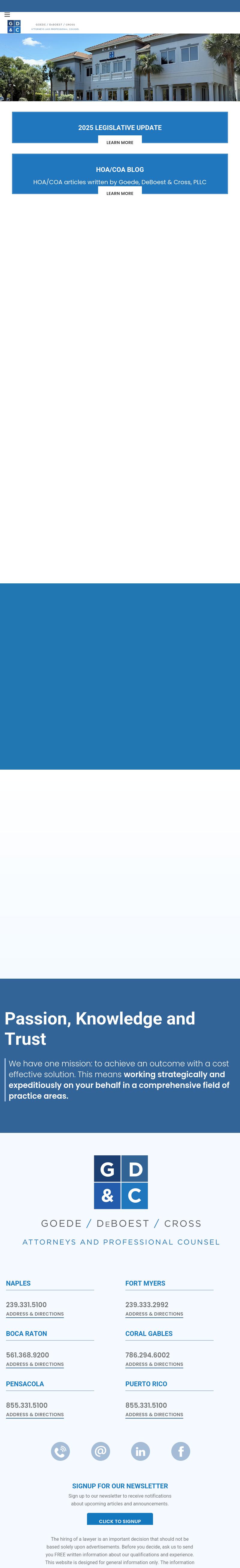 Goede, Adamczyk & DeBoest, PLLC - Naples FL Lawyers