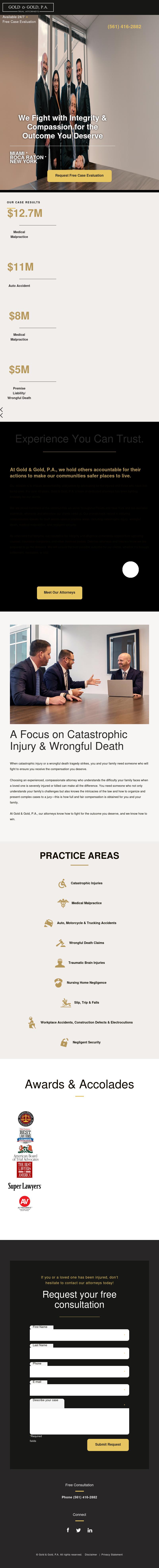 Gold & Gold, P.A. - Coral Gables FL Lawyers