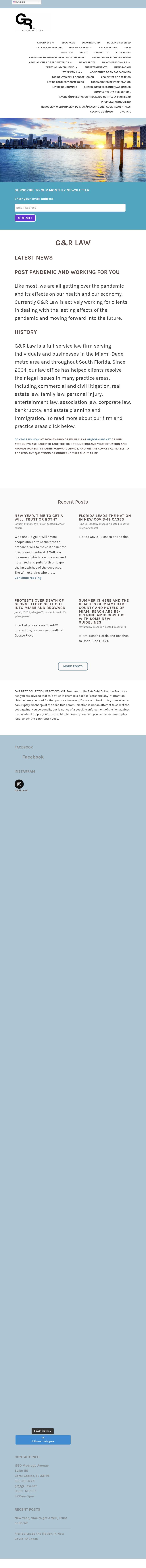 Gonzalez & Rodriguez, P.L. - Coral Gables FL Lawyers