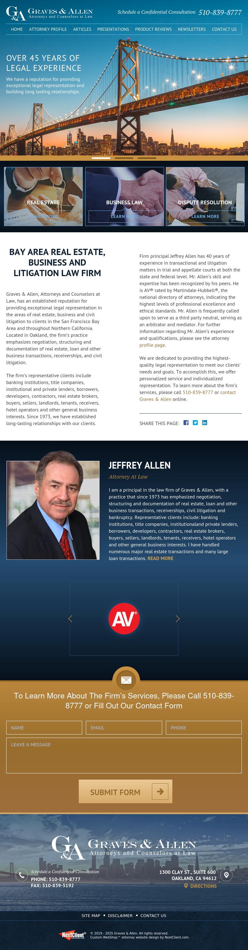 Graves & Allen - Oakland CA Lawyers