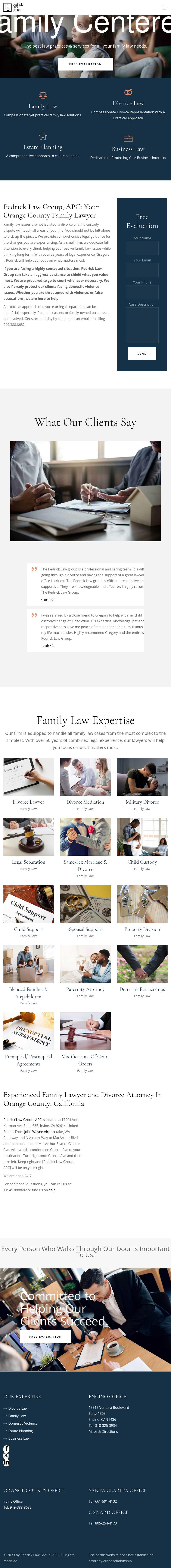 Gregory J. Pedrick - Stevenson Ranch CA Lawyers