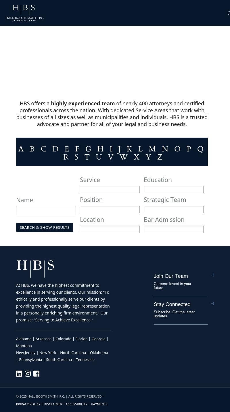 Hall Booth Smith, P.C. - Brunswick GA Lawyers