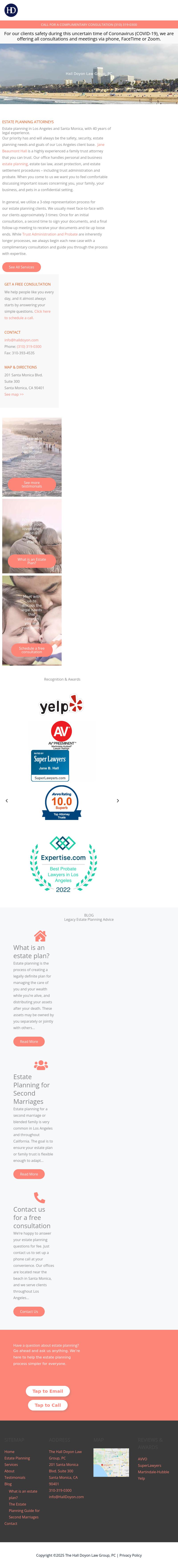 Hall Doyon Law Group - Santa Monica CA Lawyers