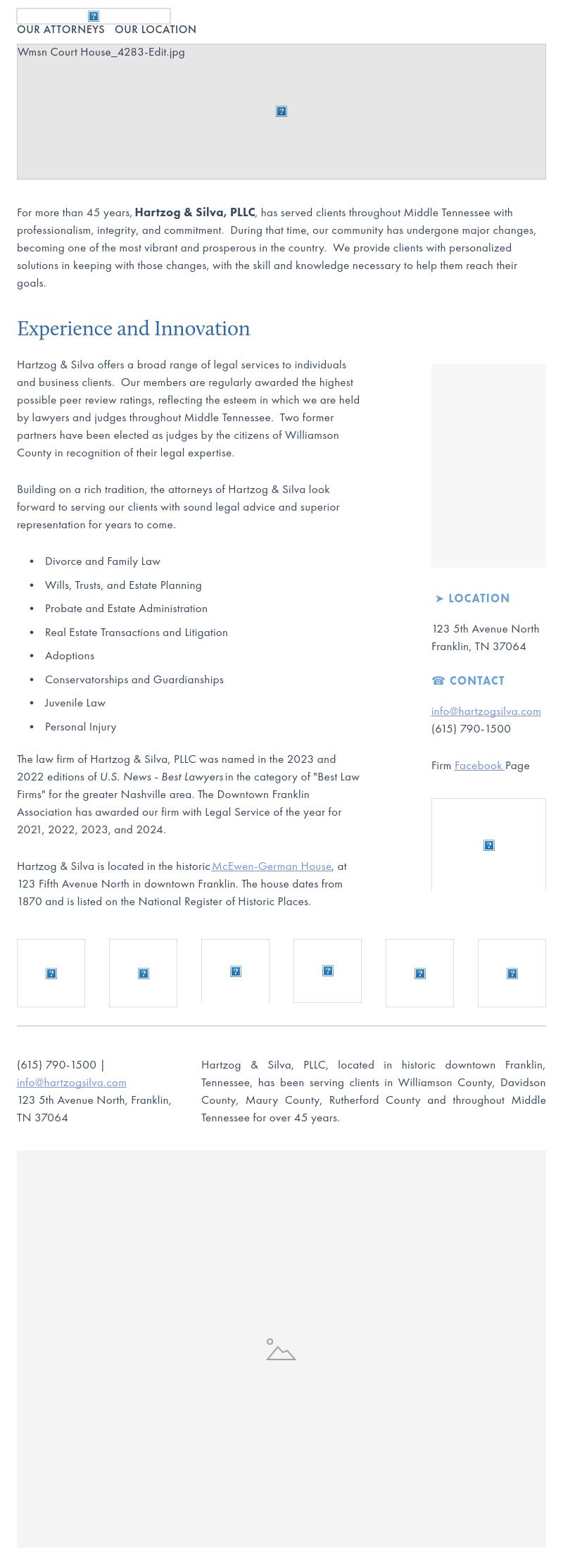 Hartzog & Silva, PLC - Franklin TN Lawyers