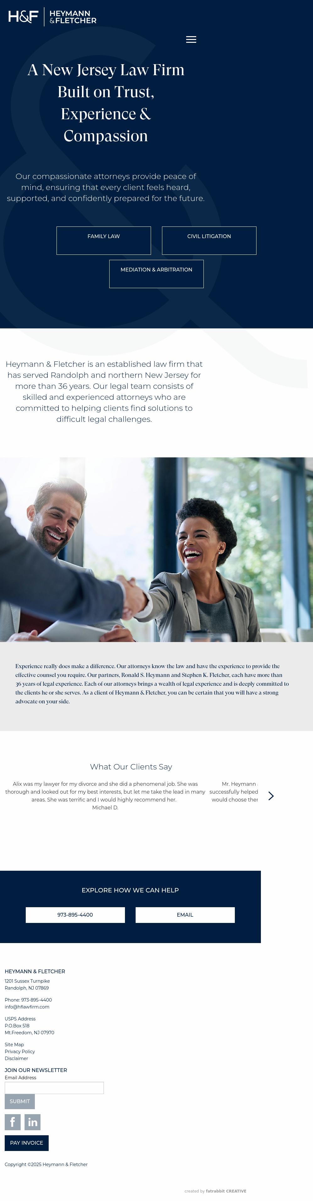 Heymann & Fletcher - Randolph NJ Lawyers