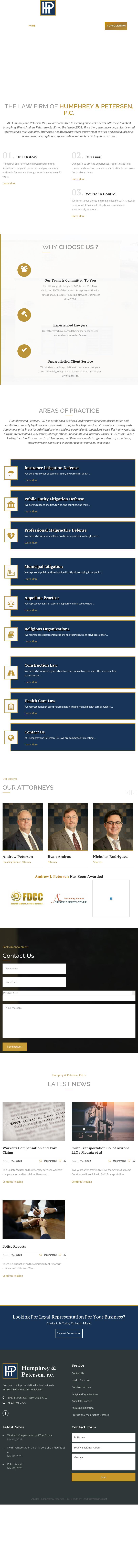 Humphrey & Petersen, P.C. - Tucson AZ Lawyers