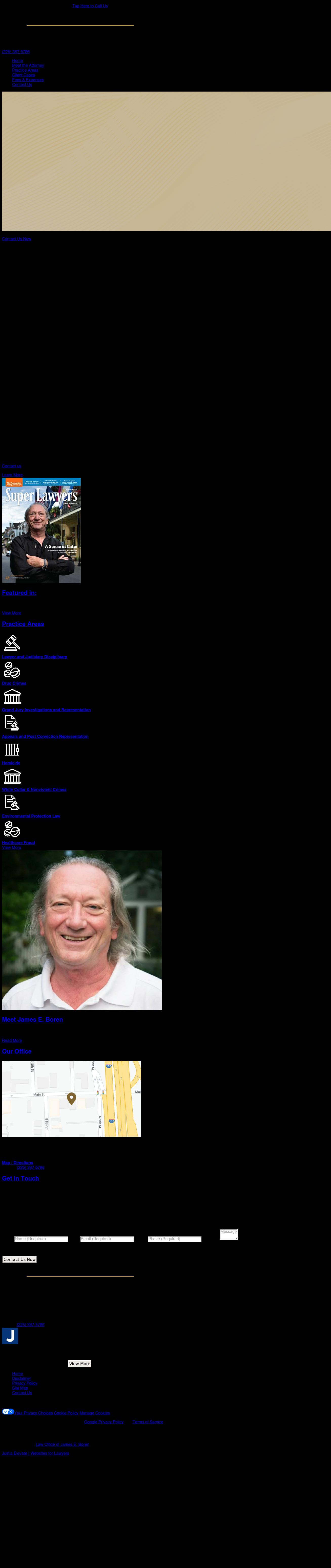 James E. Boren - Baton Rouge LA Lawyers