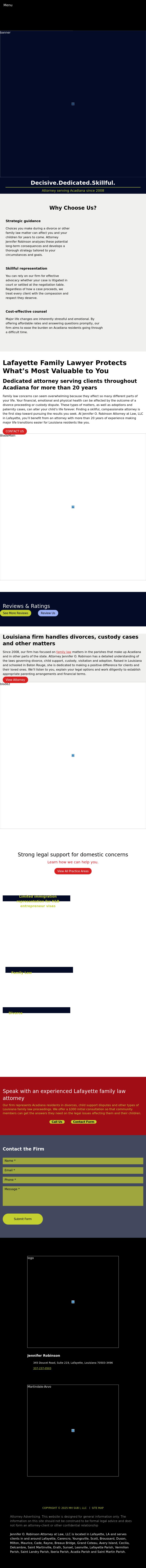 Jennifer O. Robinson Attorney at Law, LLC - Lafayette LA Lawyers