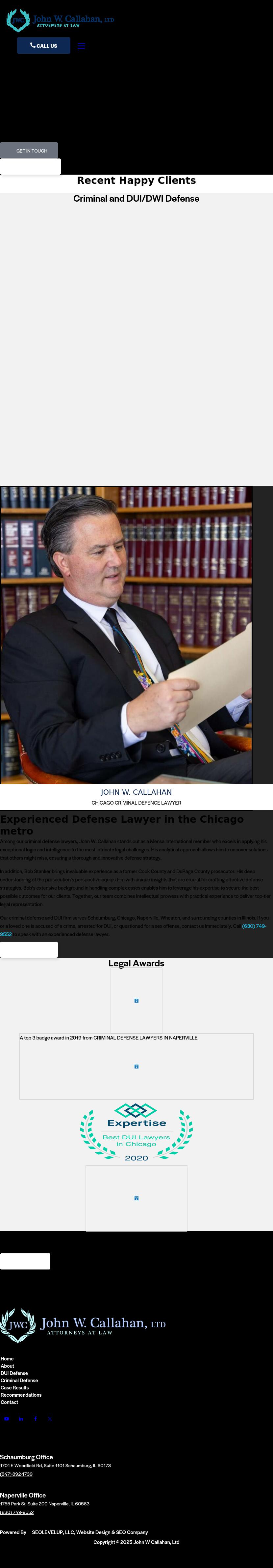 John W. Callahan, Ltd. - Naperville IL Lawyers