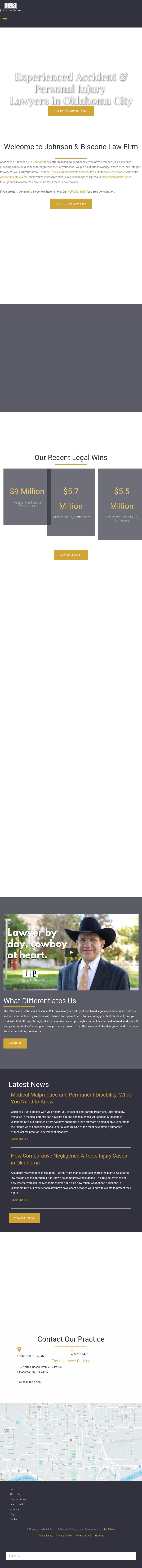 Johnson & Biscone - Oklahoma City OK Lawyers