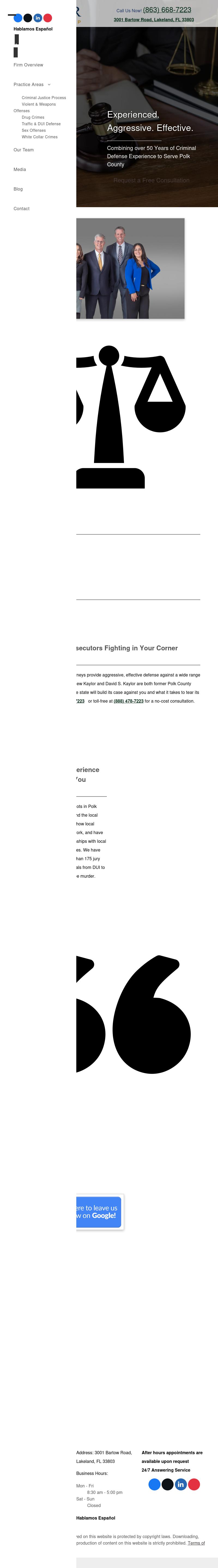 Kaylor Law Group - Lake Wales FL Lawyers