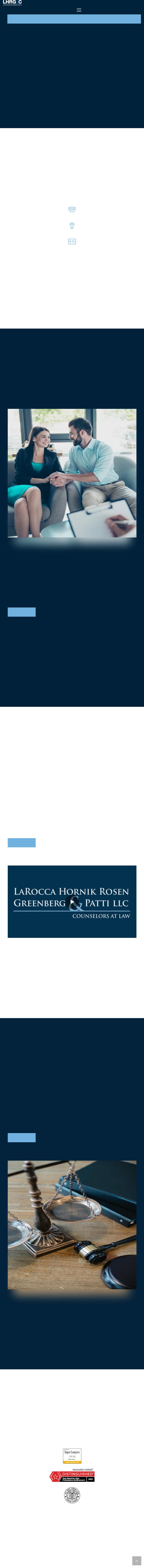 LaRocca Hornik Rosen Greenberg & Patti LLC - New York NY Lawyers