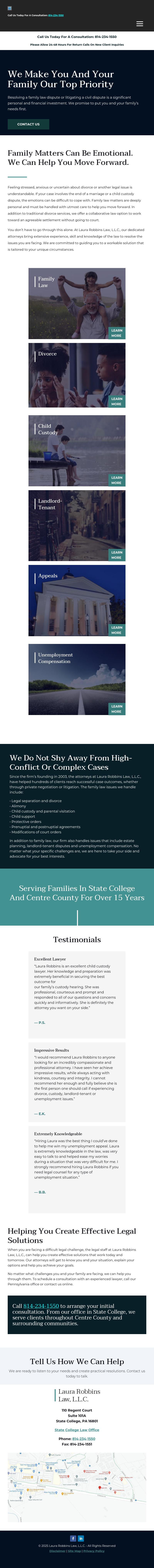 Laura Robbins Law, L.L.C. - State College PA Lawyers