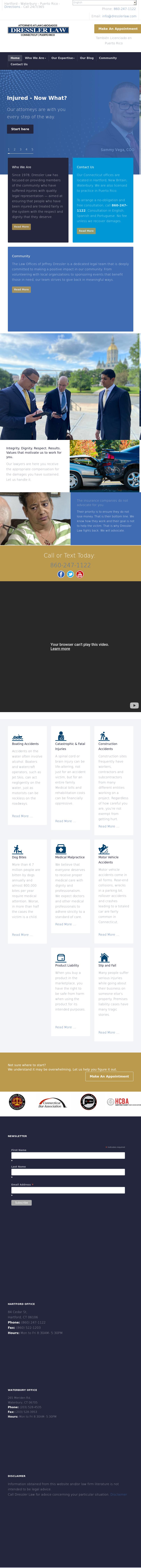 Law Offices of Dressler Strickland - New Britain CT Lawyers