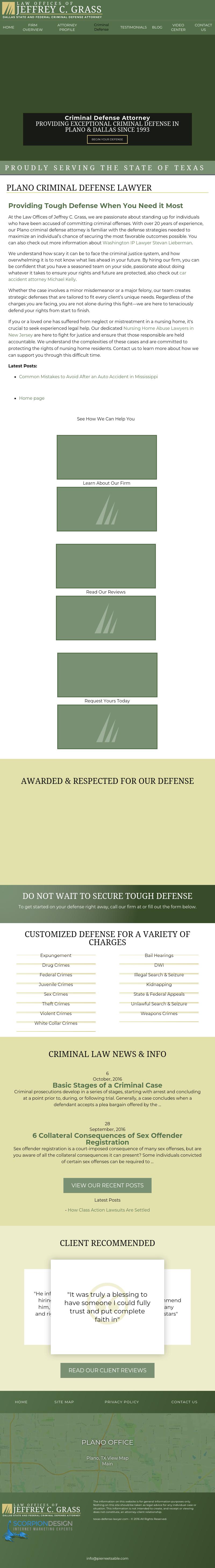 Law Offices of Jeffrey C. Grass - Plano TX Lawyers