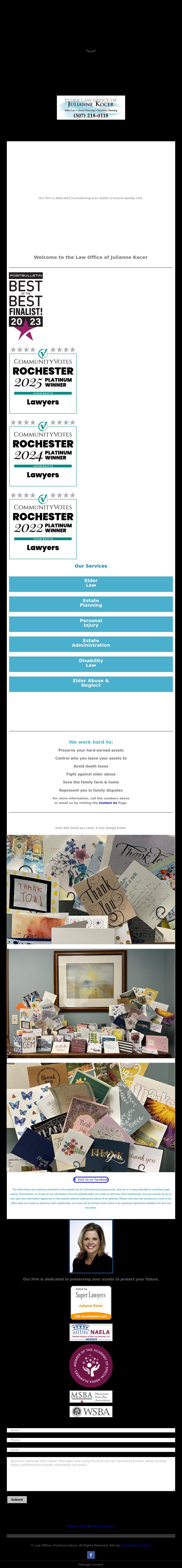 Law Offices of Julianne Kocer P.S. - Seattle WA Lawyers