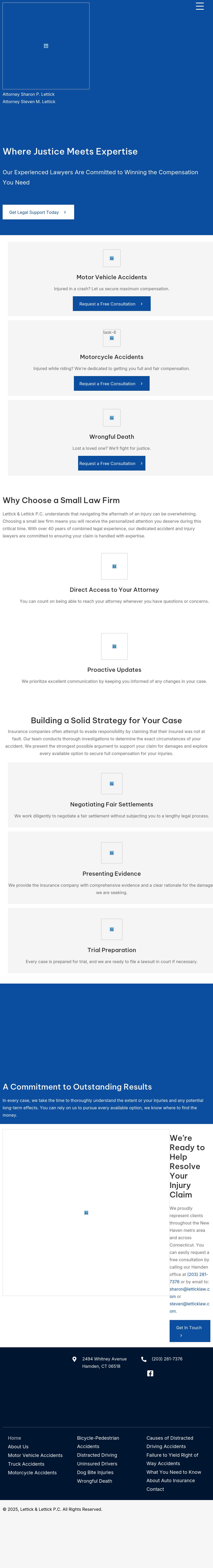 Lettick & Lettick PC - Hamden CT Lawyers