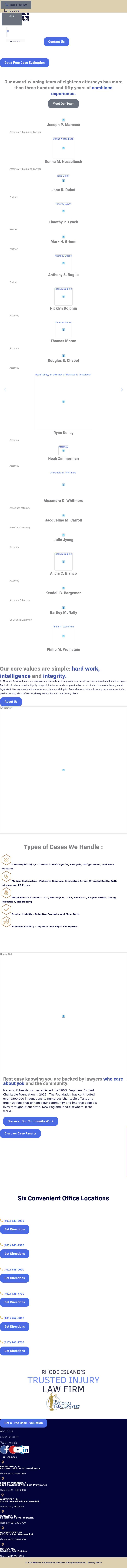 Marasco & Nesselbush, LLP - Woonsocket RI Lawyers