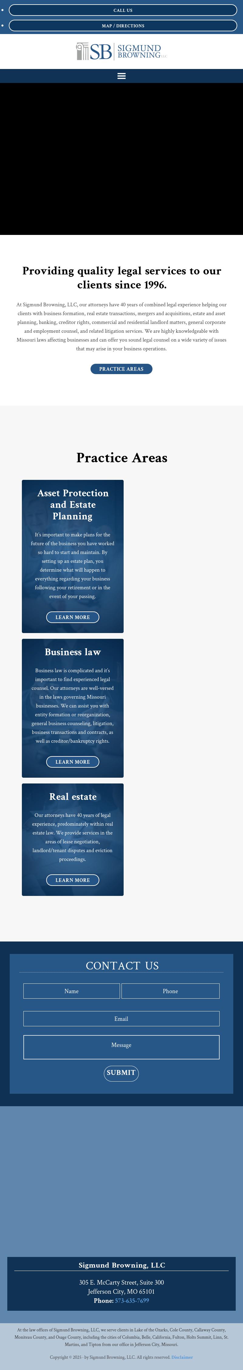 Mariea, Sigmund & Browning, L.L.C. - Jefferson City MO Lawyers