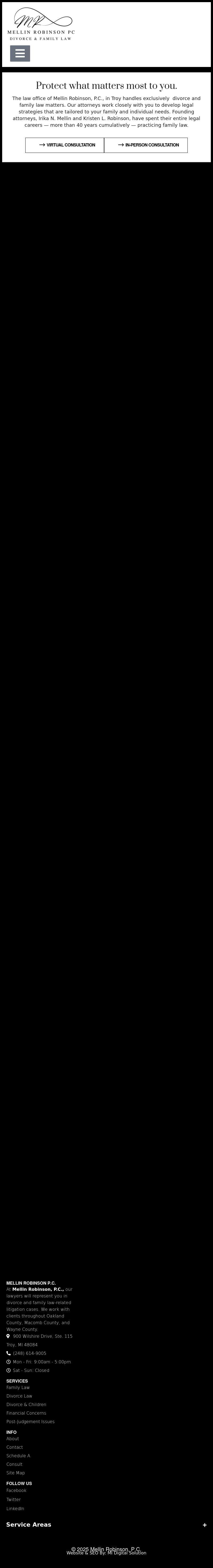 Mellin Robinson, P.C. - Troy MI Lawyers