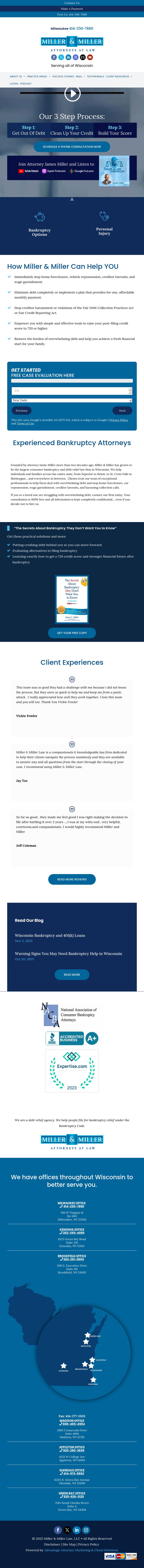 Miller & Miller Law, LLC - Milwaukee WI Lawyers