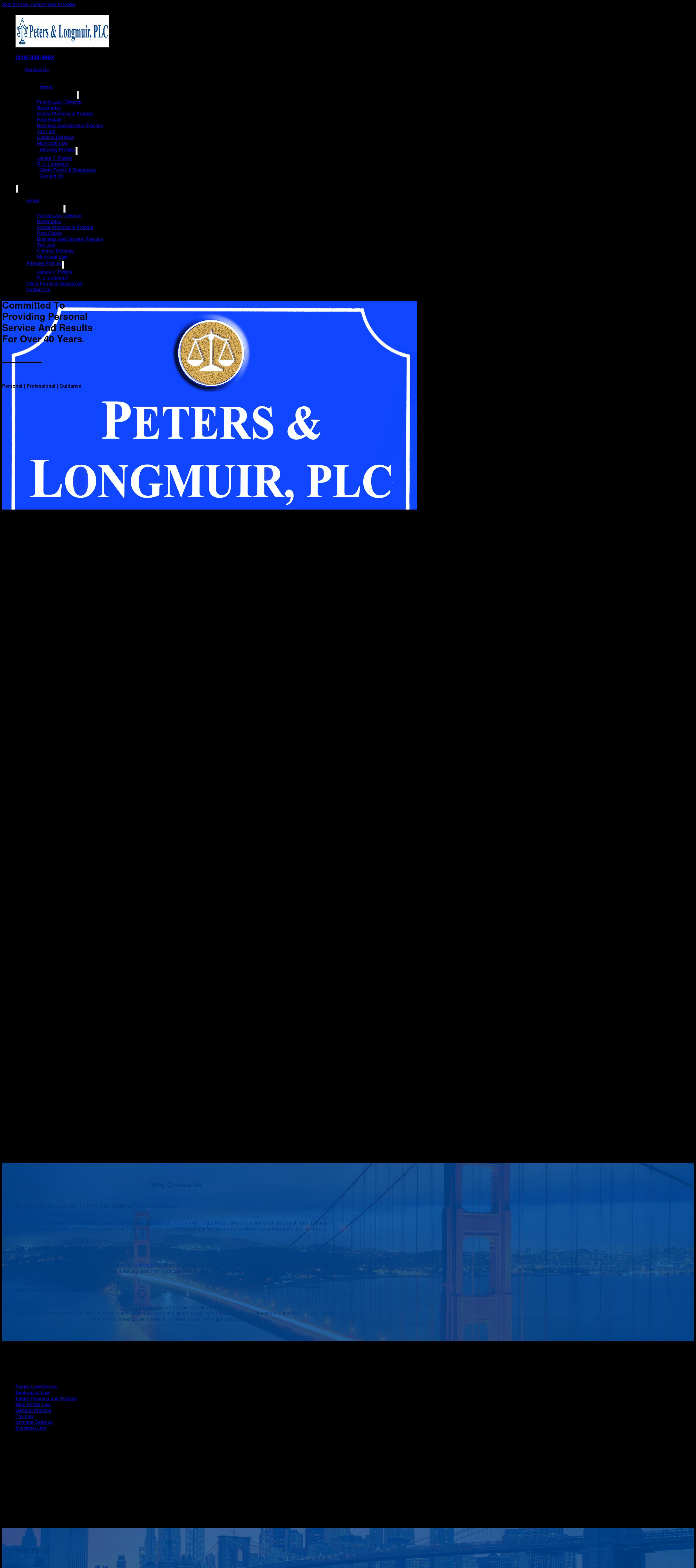 Peters Law Offices - Independence IA Lawyers