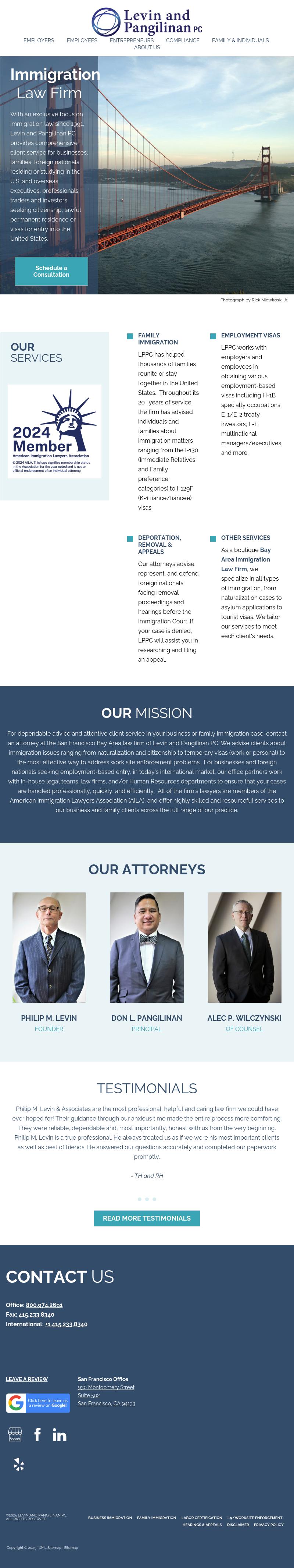 Philip Levin & Associates - San Francisco CA Lawyers