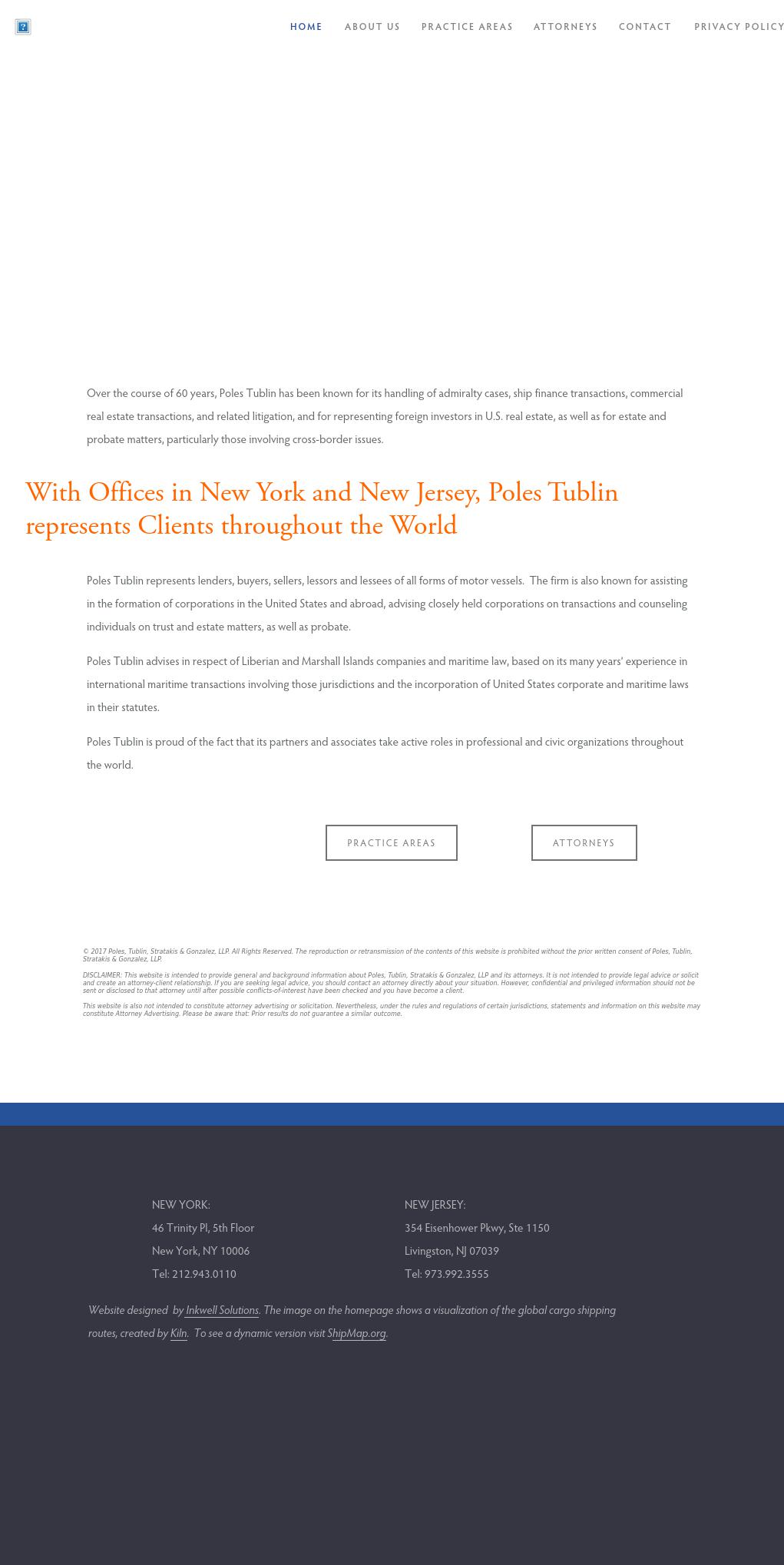 Poles, Tublin, Stratakis & Gonzalez, LLP - Livingston NJ Lawyers