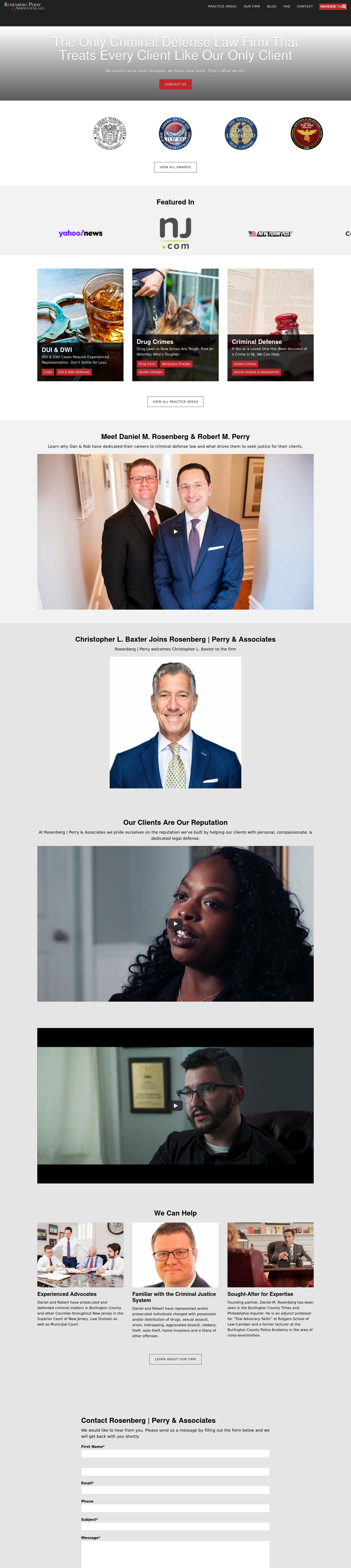 Rosenberg | Perry & Associates, LLC - Mount Holly NJ Lawyers