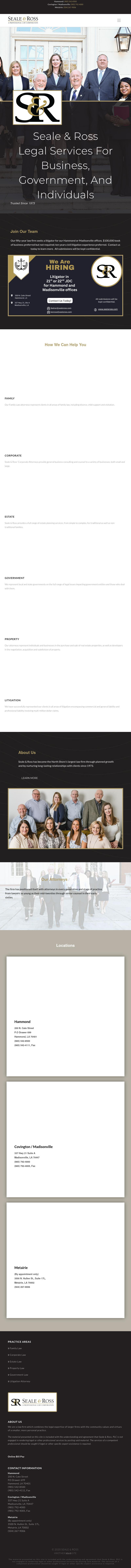 Seale & Ross - Hammond LA Lawyers