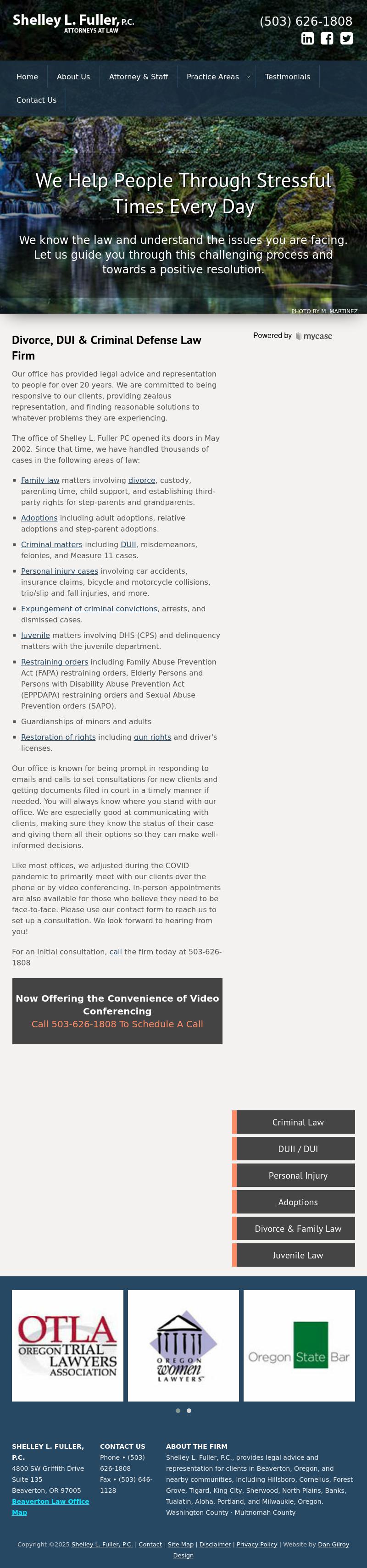 Shelley L. Fuller, P.C. - Beaverton OR Lawyers