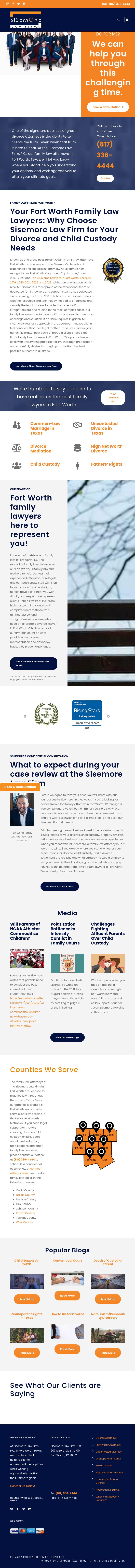 Sisemore Law Firm - Fort Worth TX Lawyers