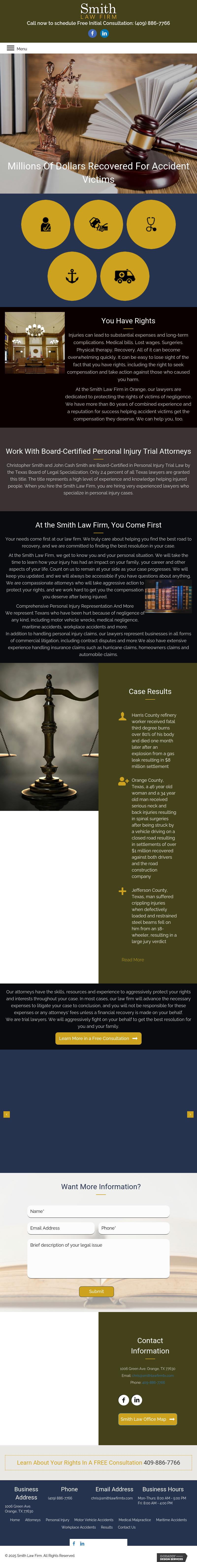 Smith Law Firm - Orange TX Lawyers