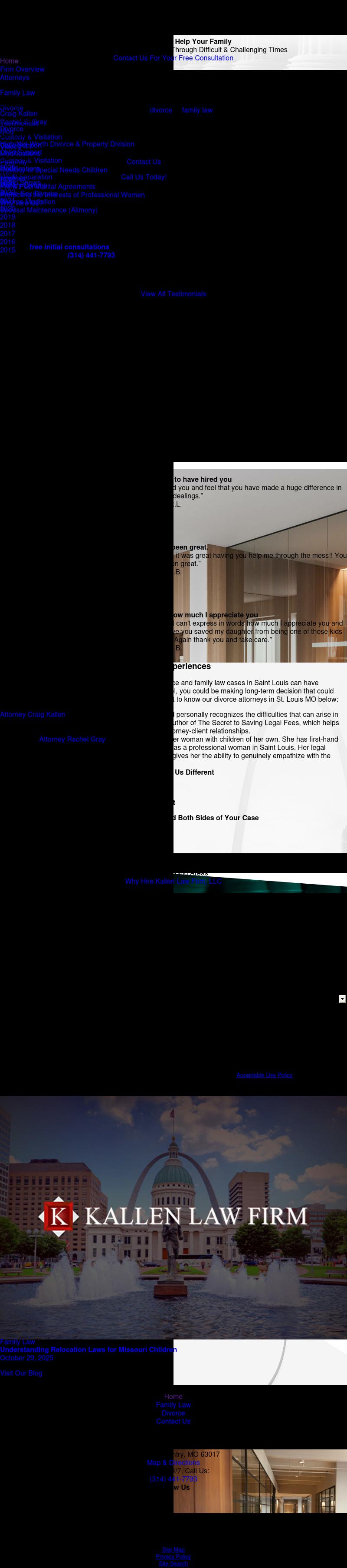 Kallen Law Firm, LLC - Town and Country MO Lawyers