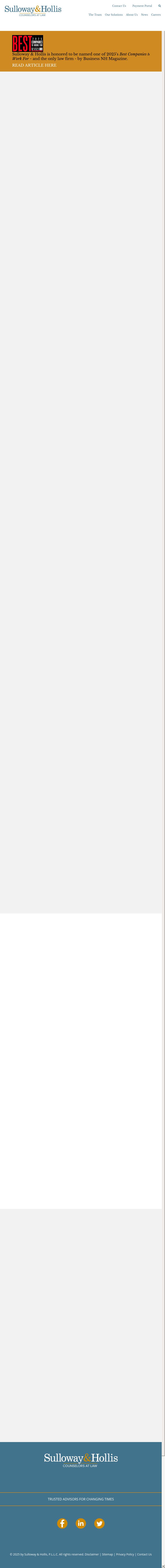 Sulloway & Hollis, P.L.L.C. - Portland ME Lawyers