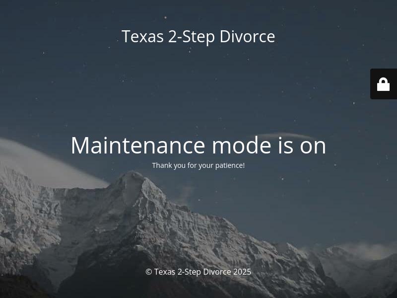 Texas 2-Step Divorce  - Fort Worth TX Lawyers
