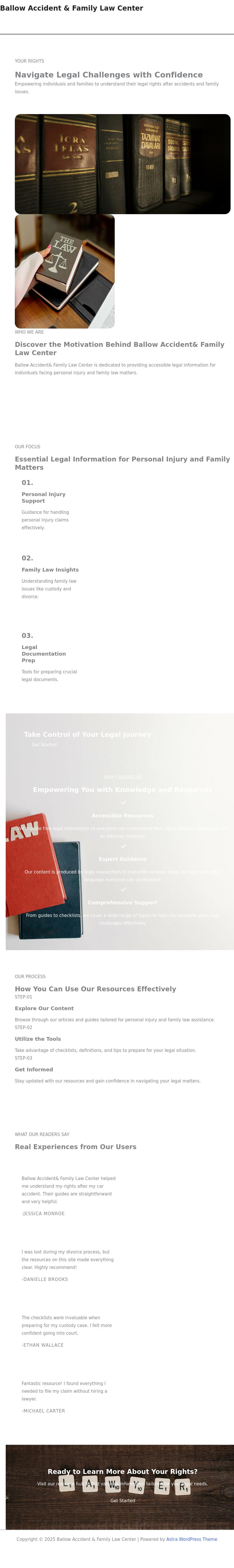 The Ballow Law Firm, P.C. - Buffalo NY Lawyers