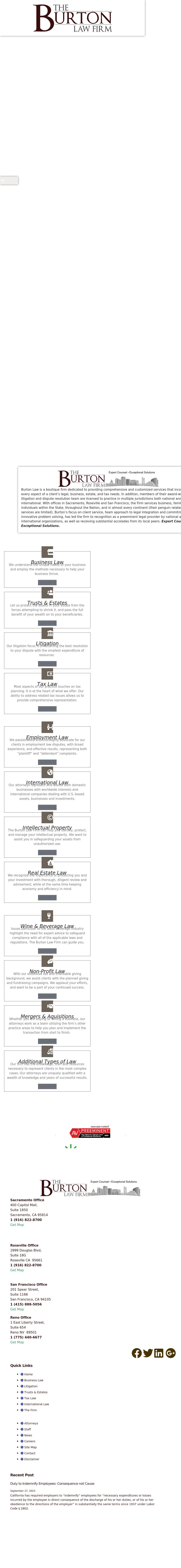 The Burton Law Firm - Roseville CA Lawyers