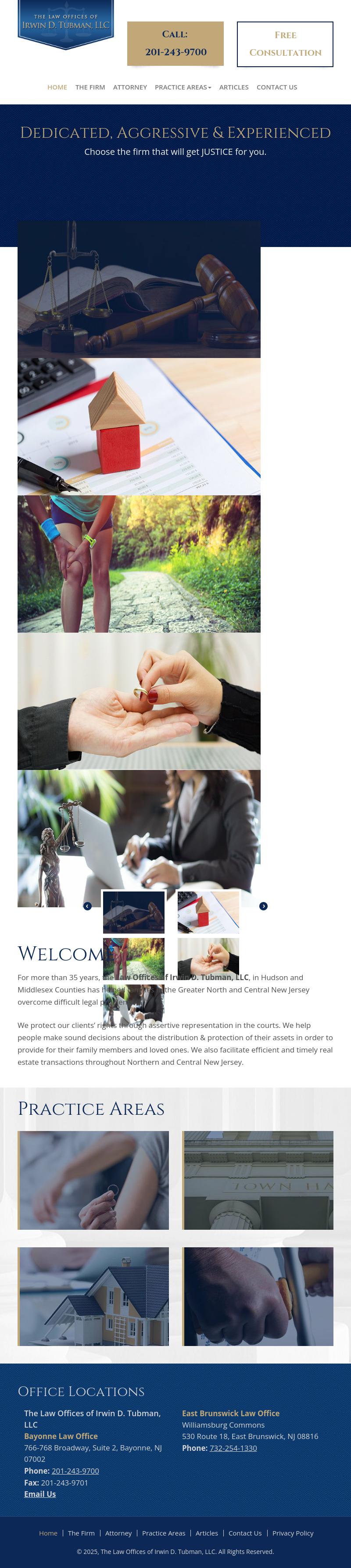 The Law Offices of Irwin D. Tubman, LLC - Bayonne NJ Lawyers