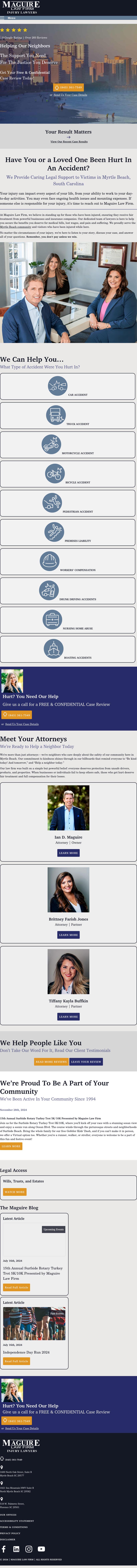 The Maguire Law Firm - Myrtle Beach SC Lawyers