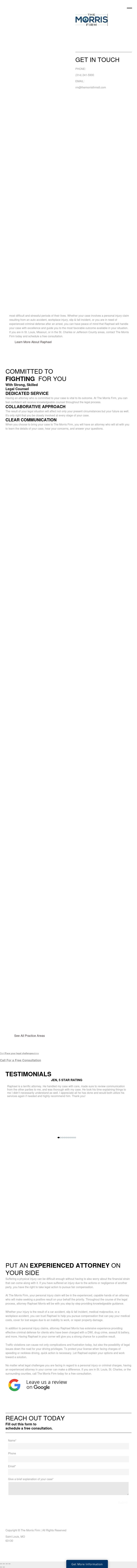 The Morris Firm, LLC - Saint Louis MO Lawyers