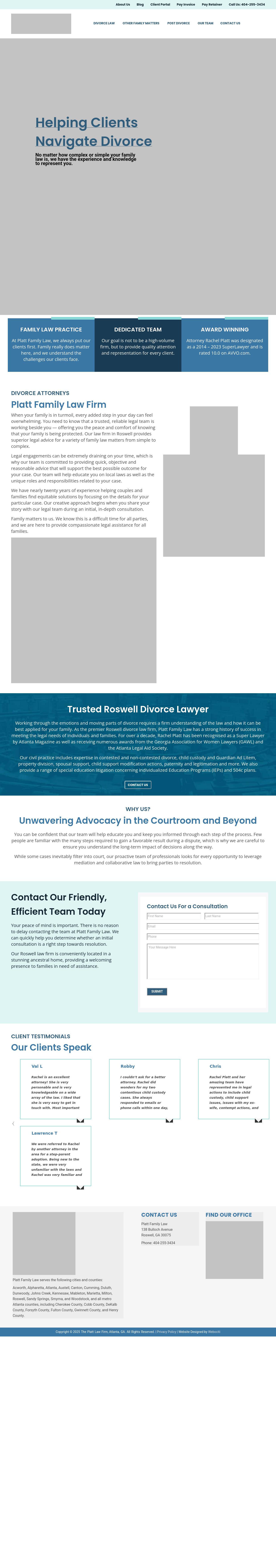 The Platt Law Firm - Atlanta GA Lawyers