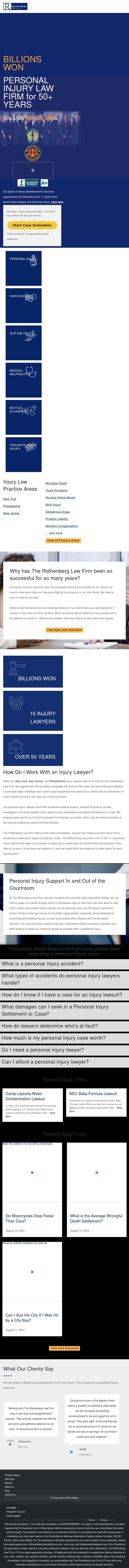 The Rothenberg Law Firm LLP - Lakewood NJ Lawyers