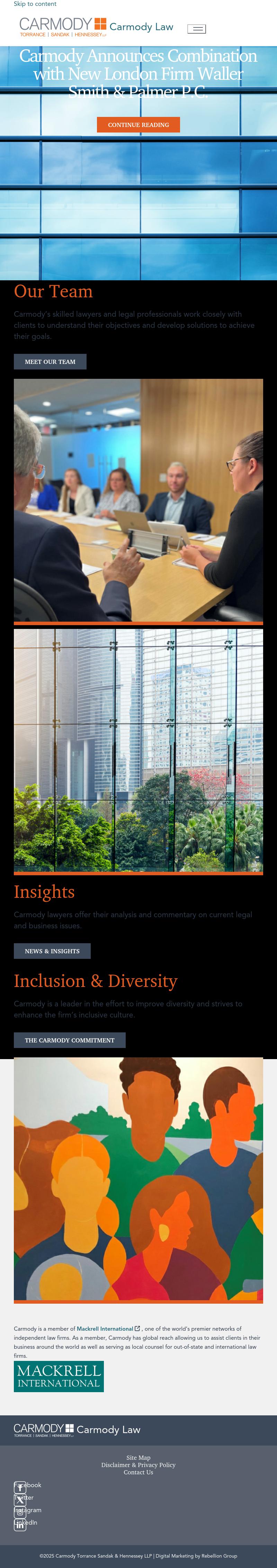 Waller, Smith & Palmer, P.C. - New London CT Lawyers