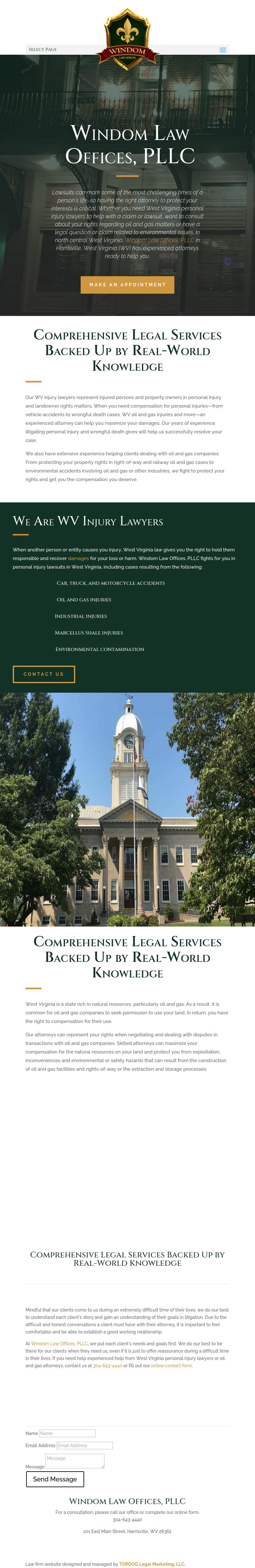 Windom Law Offices, PLLC - Harrisville WV Lawyers