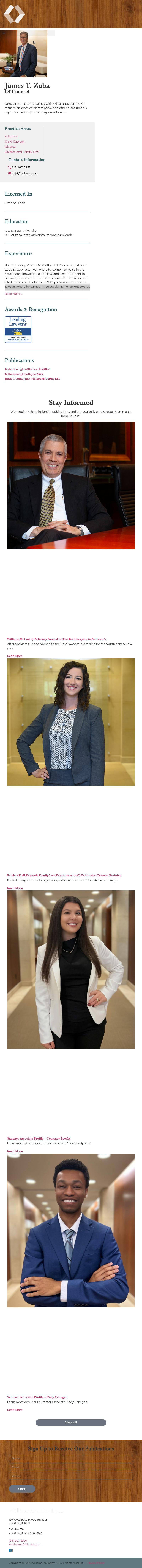 Zuba & Associates, P.C. - Rockford IL Lawyers