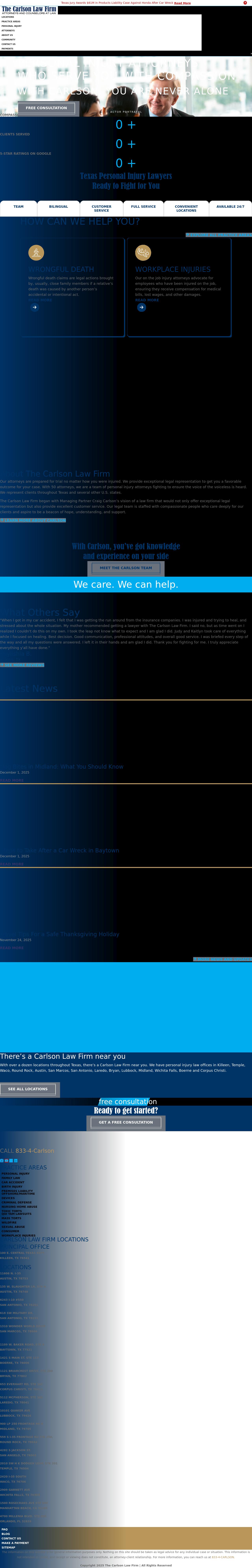 The Carlson Law Firm - Laredo TX Lawyers