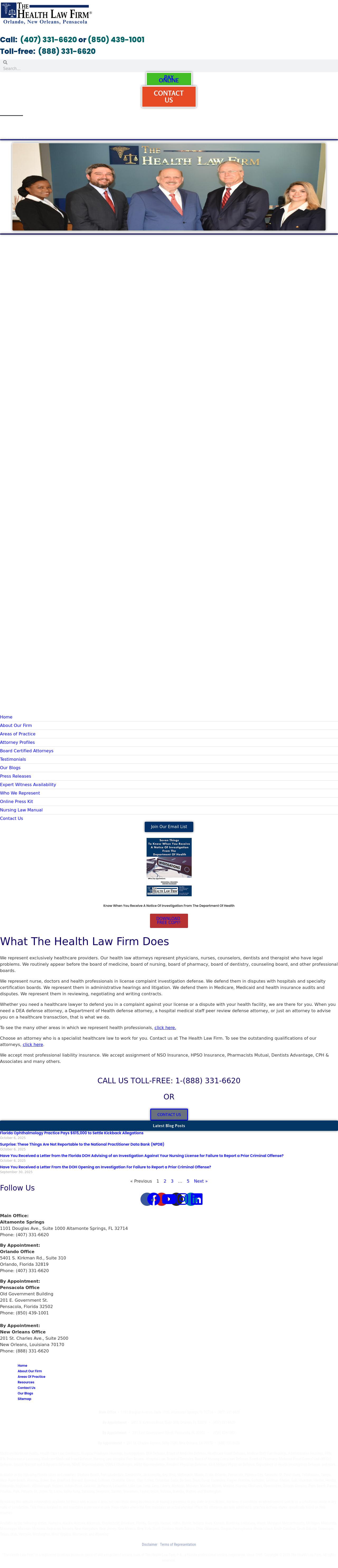 The Health Law Firm - Fort Collins CO Lawyers